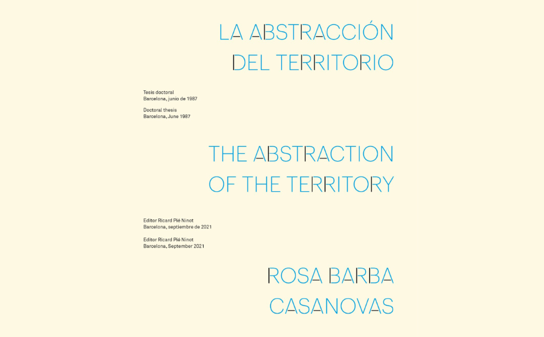 La abstracción del Territorio (1987) de Rosa Barba